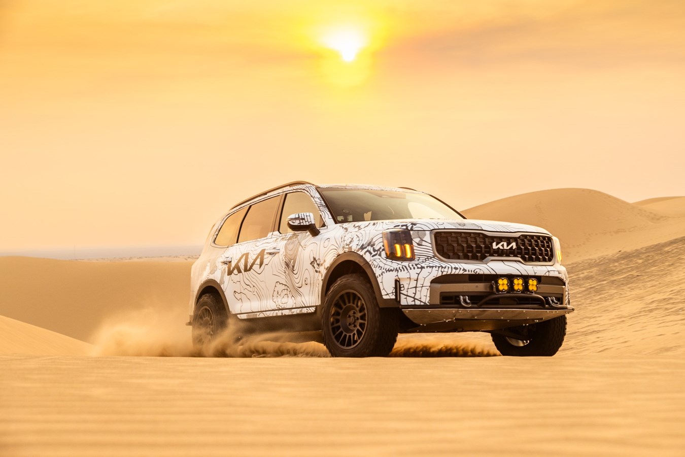 MODIFIED KIA TELLURIDE X-PRO SETS OFF FOR ADVENTURE AT THE 2024 REBELLE RALLY AUTOJUNCTION