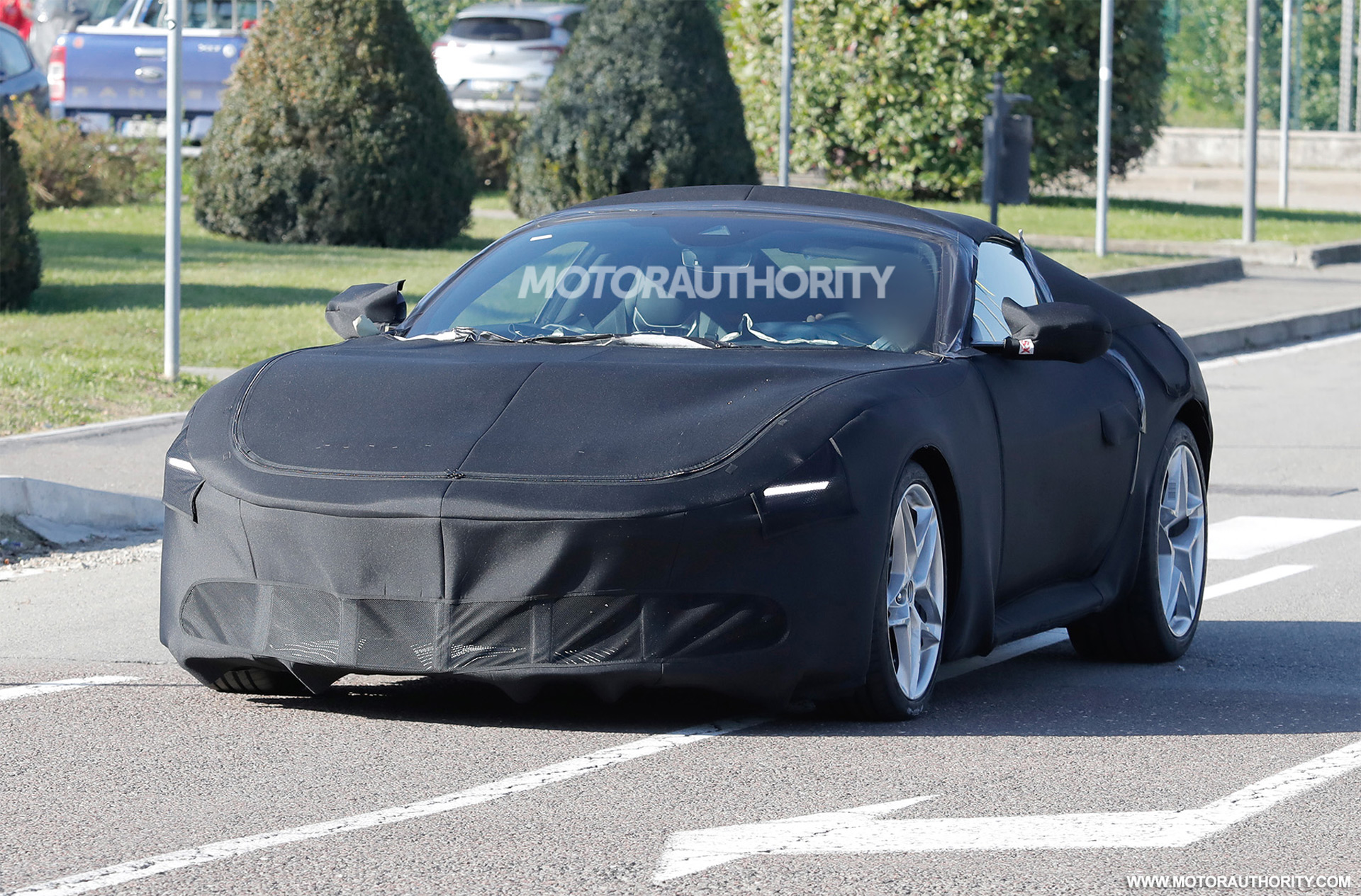 2026 Ferrari Roma successor spied for first time AUTOJUNCTION