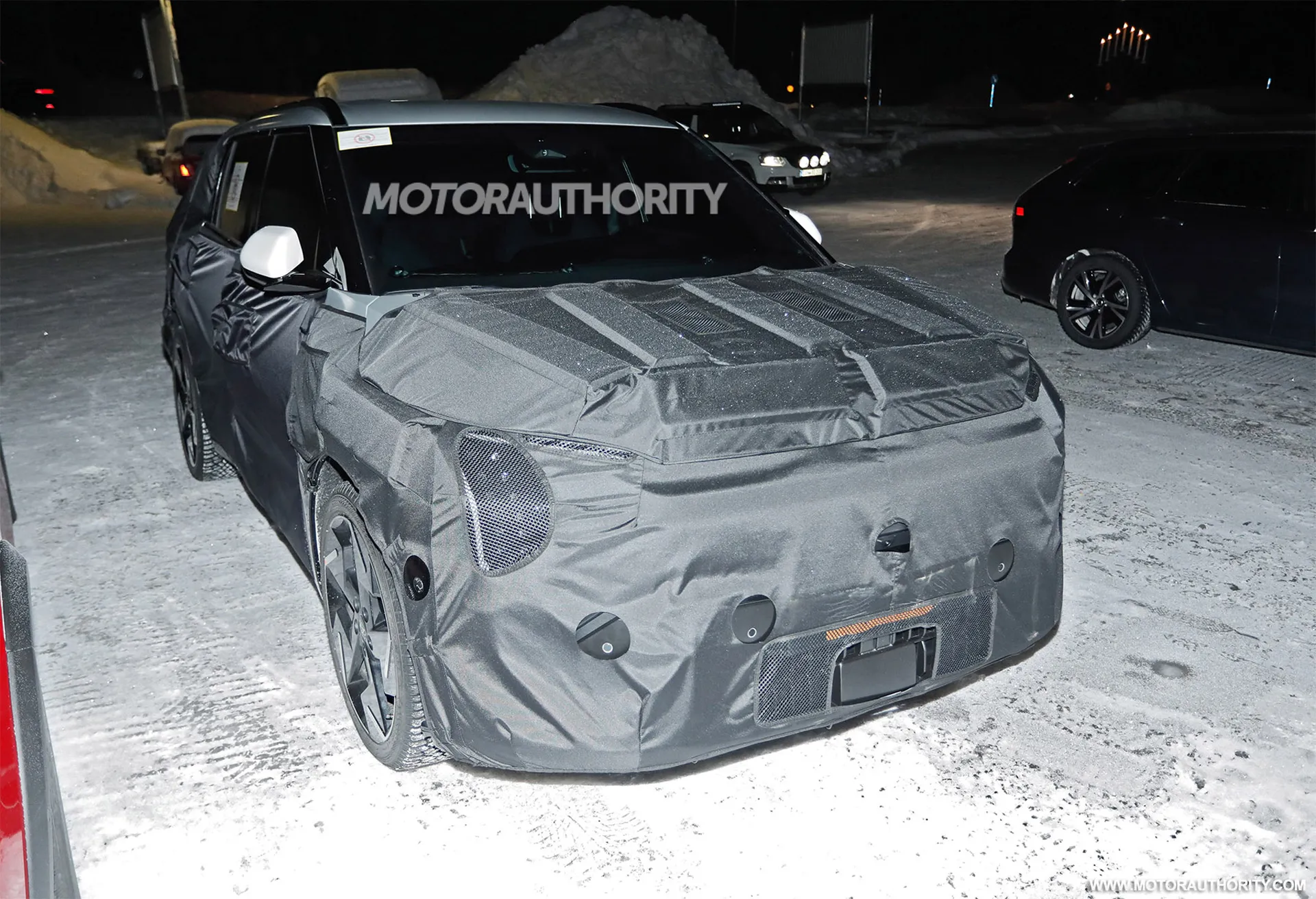 2026 Kia EV3 GT spied for first time AUTOJUNCTION