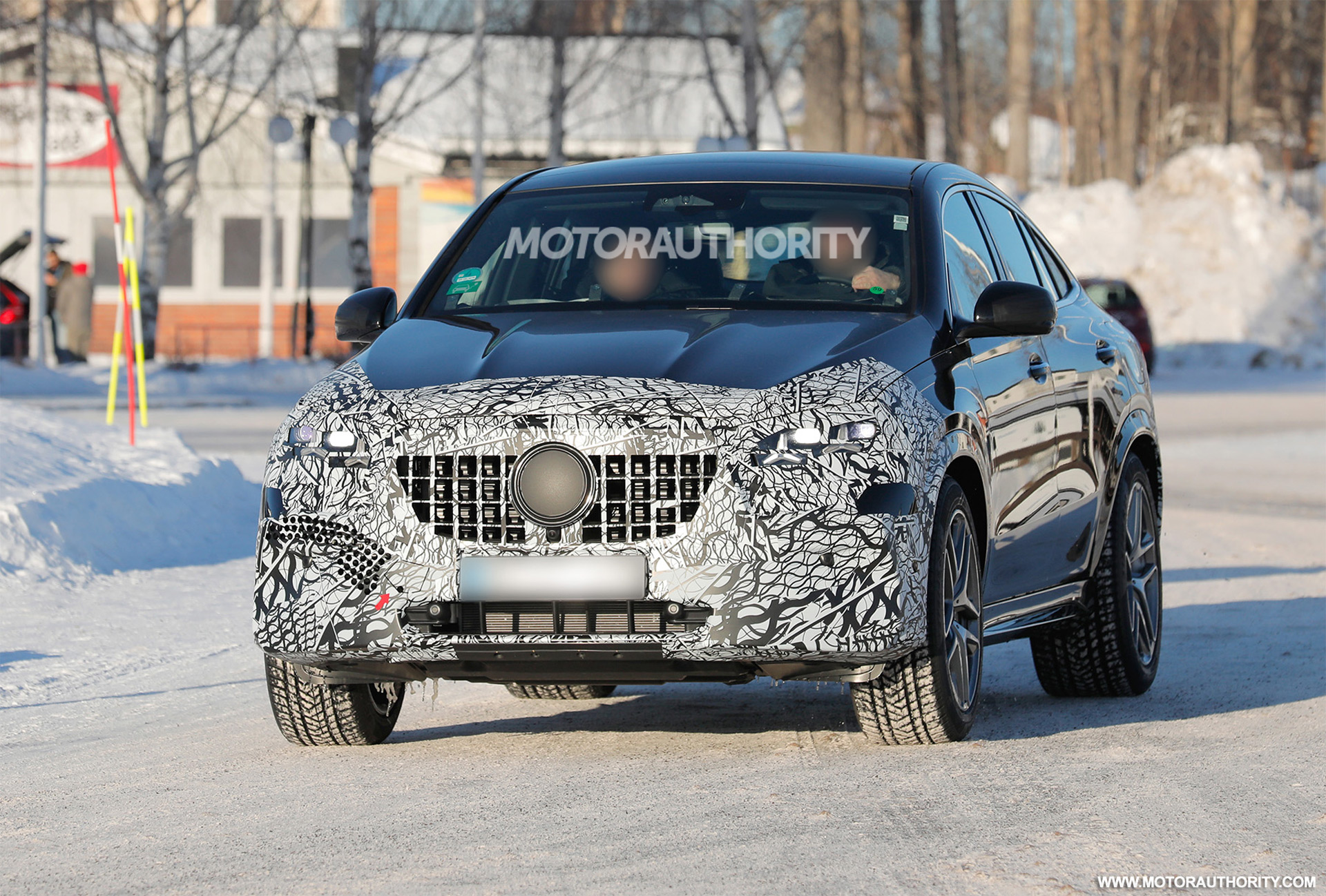 2027 Mercedes-AMG GLE 53 Coupe spied with updates AUTOJUNCTION