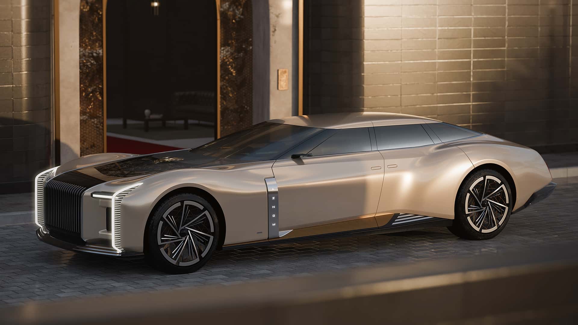 This Hybrid Limousine Concept Is Fit For A Bond Villain AUTOJUNCTION